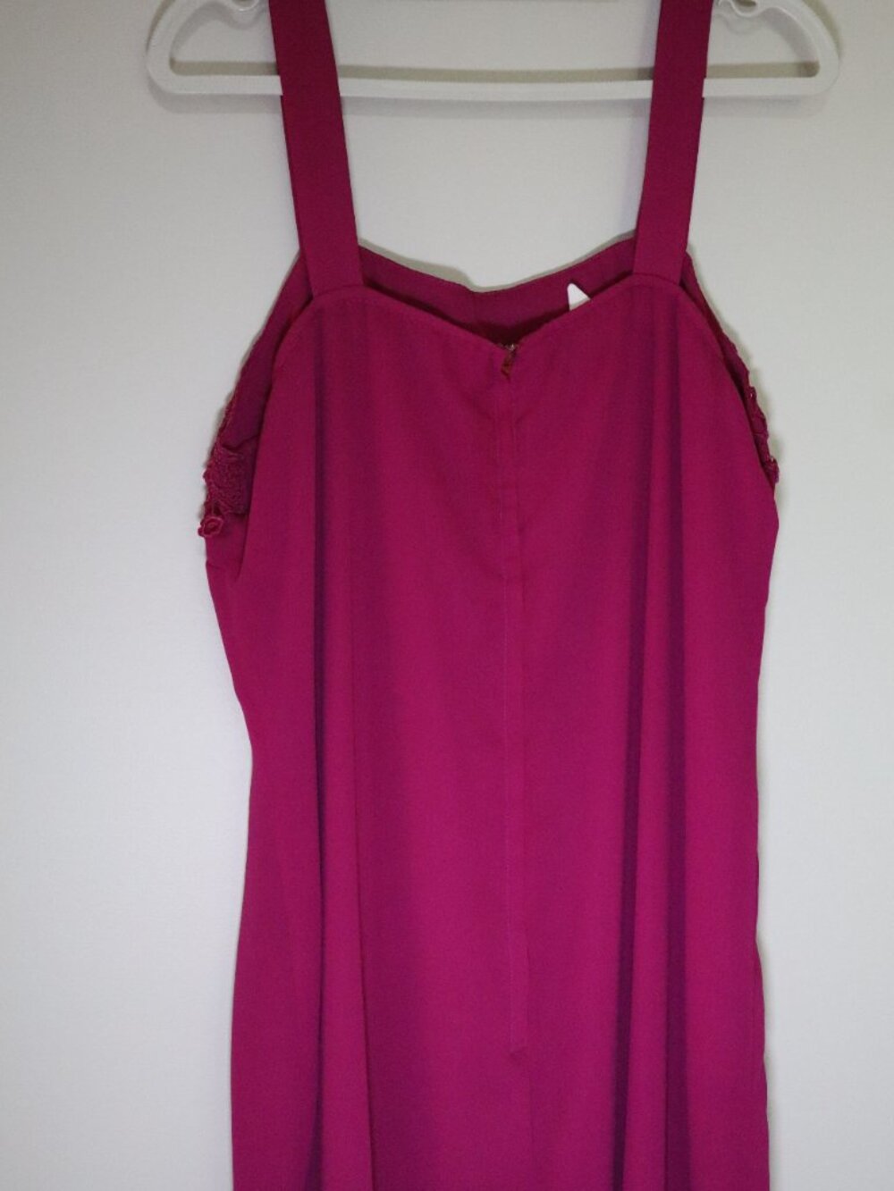 Vintage Bold Pink Size 16 Sleeveless Dress - Picture 6 of 8